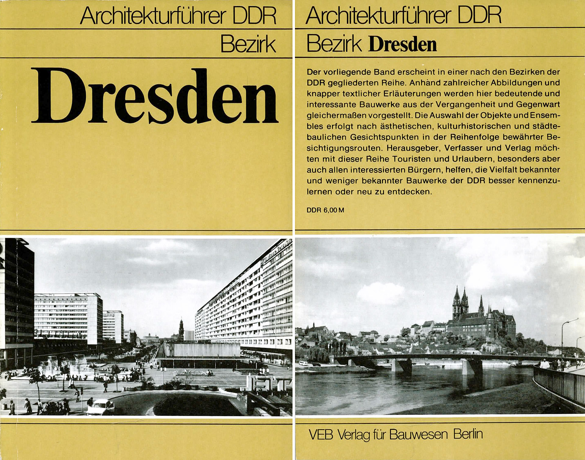 Architekturführer DDR Bezirk Dresden - May, Walter / Pampel, Werner / Konrad, Hans